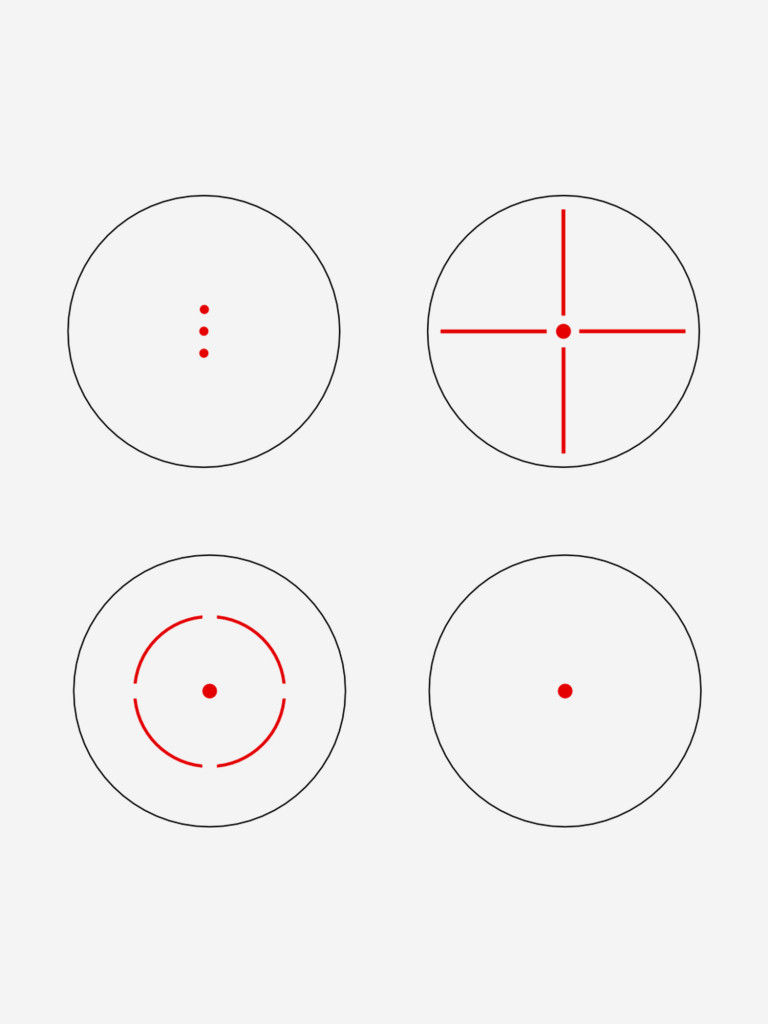 Прицел коллиматорный Veber Пневматика 1x22 3RG