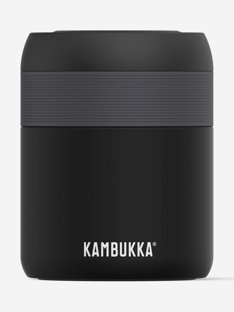 Термос с вакуумной изоляцией Kambukka "Bora" 600 мл черный матовый 11-06010