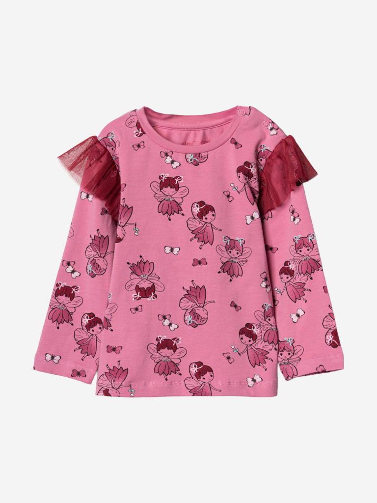 Лонгслив для девочки PlayToday