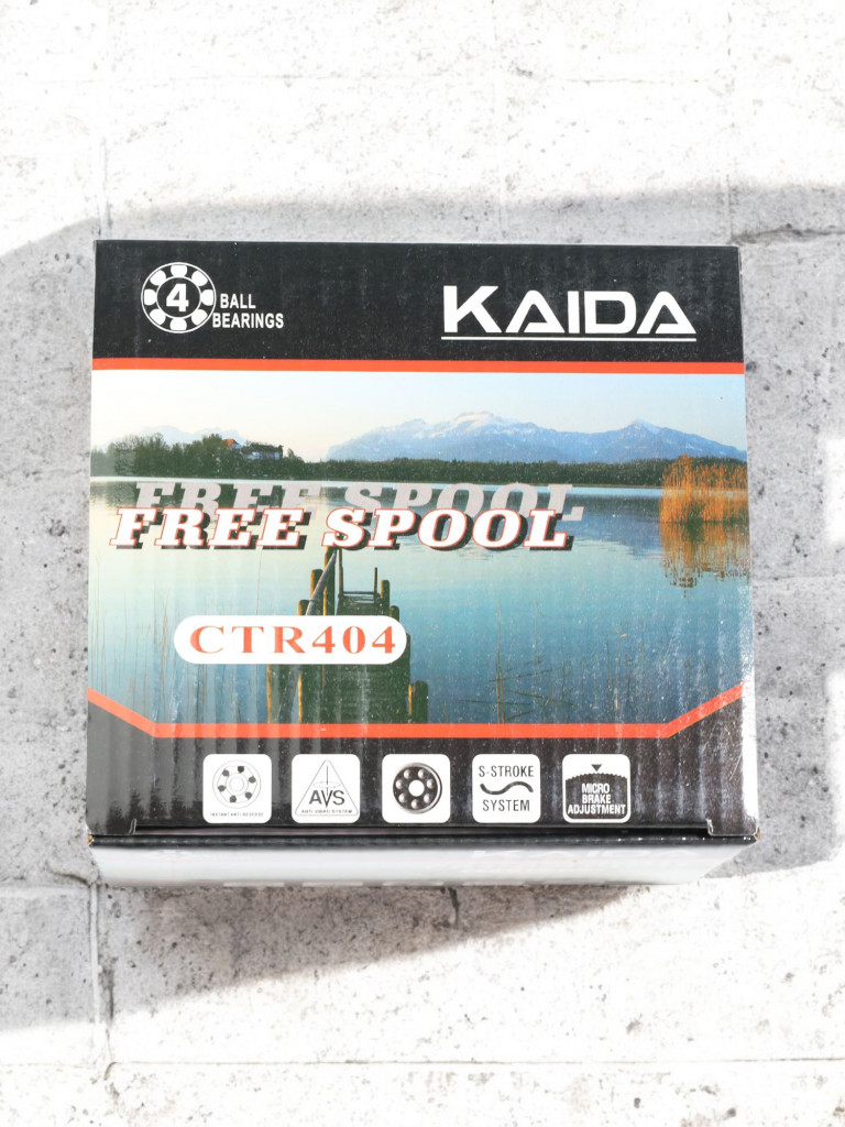 Катушка рыболовная Kaida CTR404-4BB
