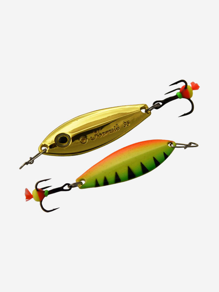 Блесна для зимней рыбалки ECOPRO Karasik, 35мм, 4,5г, FTG, на окуня, щуку, вертикальная