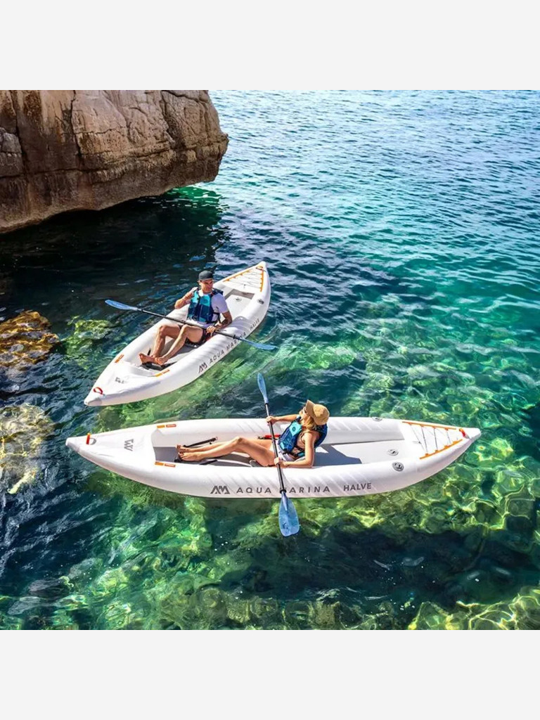 Надувной каяк Aqua Marina Halve, 13'1" 398*98 см, Двухместный