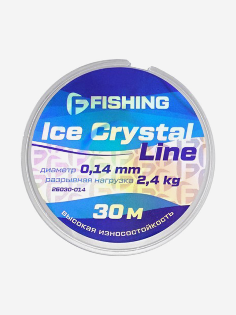 Леска F-FISHING Ice Crystal Line 30м 0,14мм
