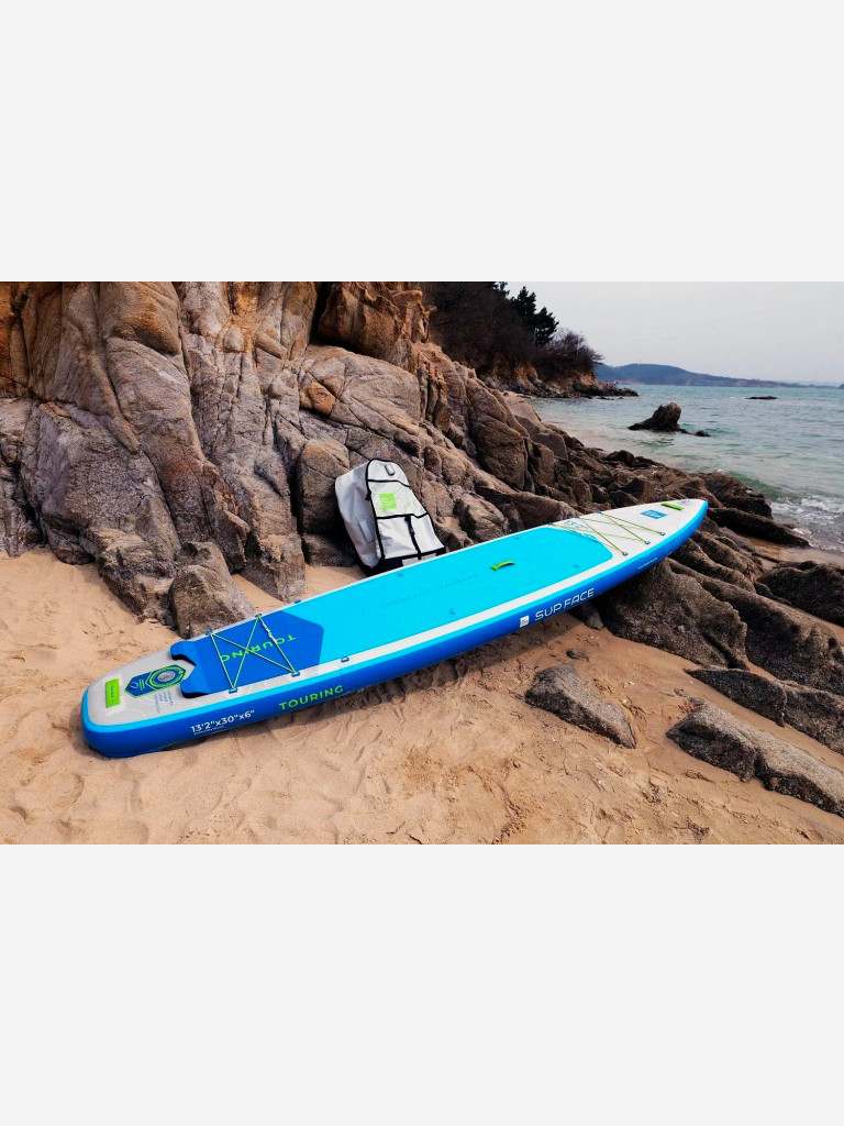 Сапборд SUP face Touring 13.2x30x6 2025, 401x76x15 см, 12.5 кг