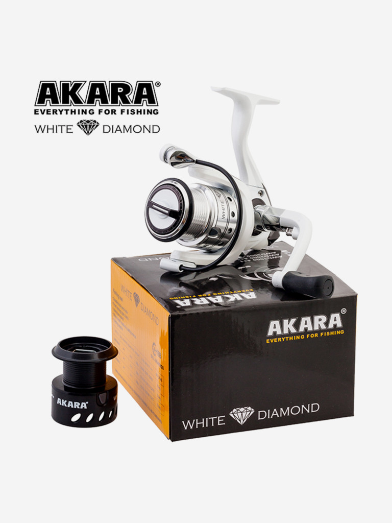 Катушка безынерционная Akara White Diamond 1000 3+1 bb