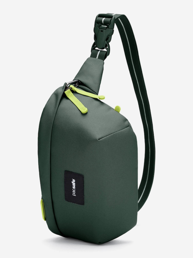 Сумка слинг антивор Pacsafe GO sling, Spruce Green, 2.5 л.