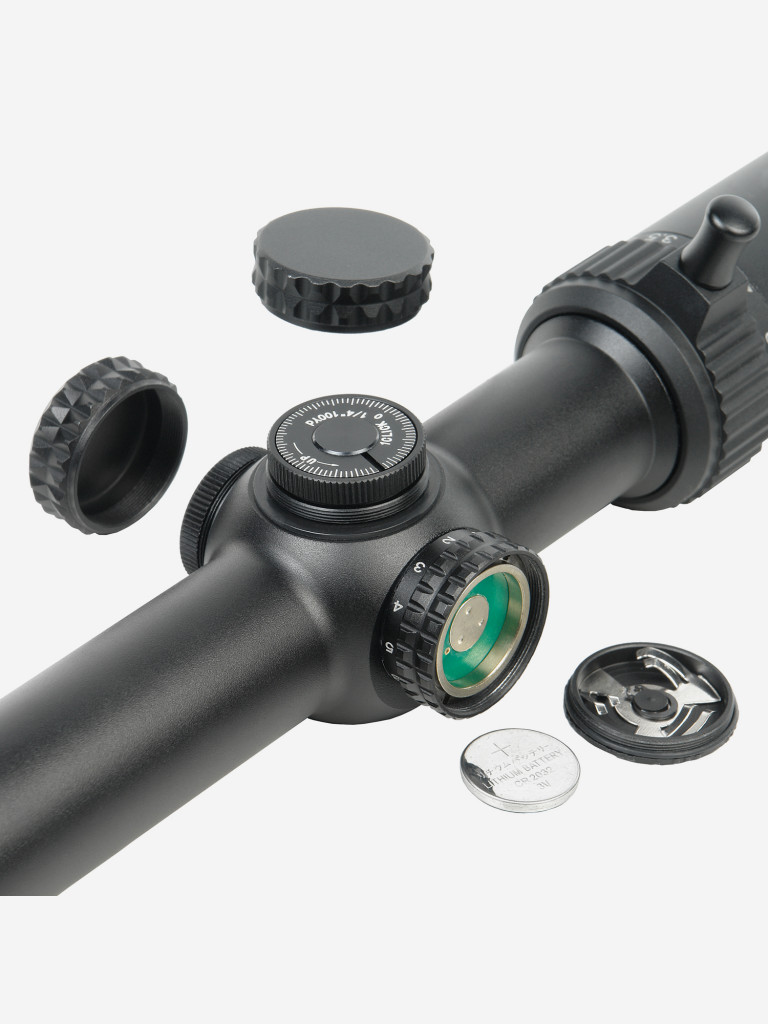 Прицел оптический Veber Wolf 1.25-5x26 IR H08