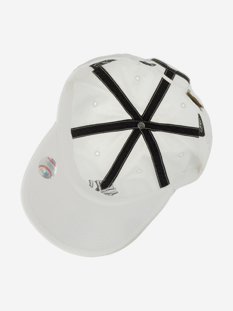 Бейсболка 47 BRAND B-RGW17GWS-WHA New York Yankees MLB (белый)