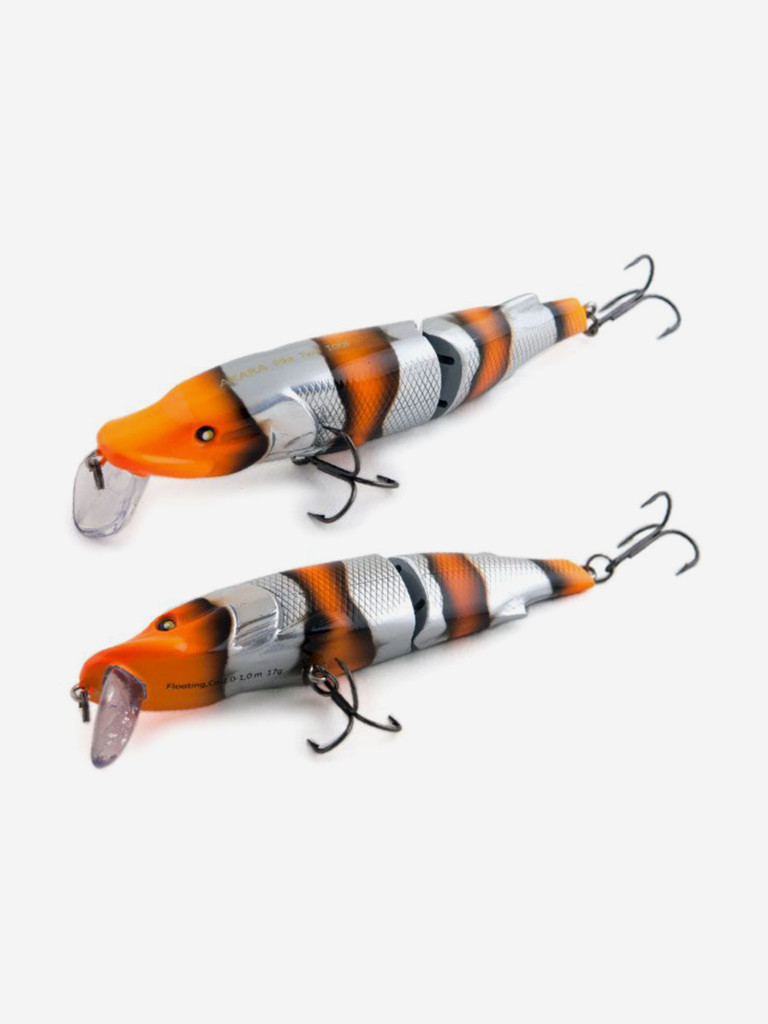 Воблер Akara Pike Two 100F минноу плавающий на щуку 17гр A71