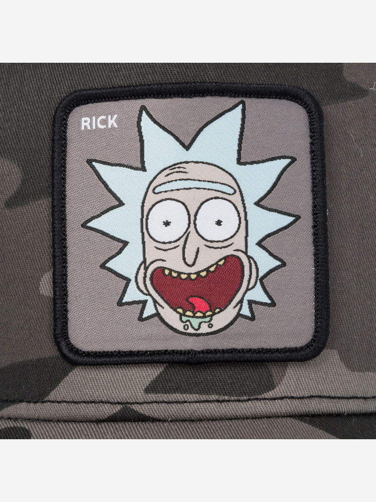 Бейсболка с сеточкой CAPSLAB CL/REM5/1/PCT/RMB Rick and Morty Rick (серый)
