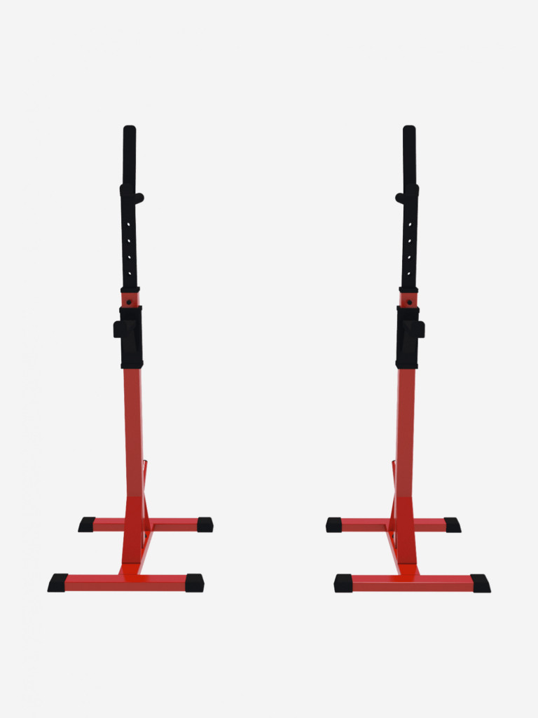 Стойки под штангу со страховкой Sportlim Zeus Красный
