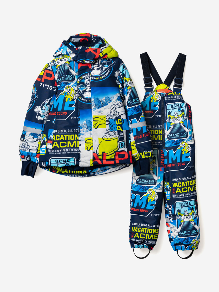 Комплект зимний для мальчиков: куртка, полукомбинезон PlayToday