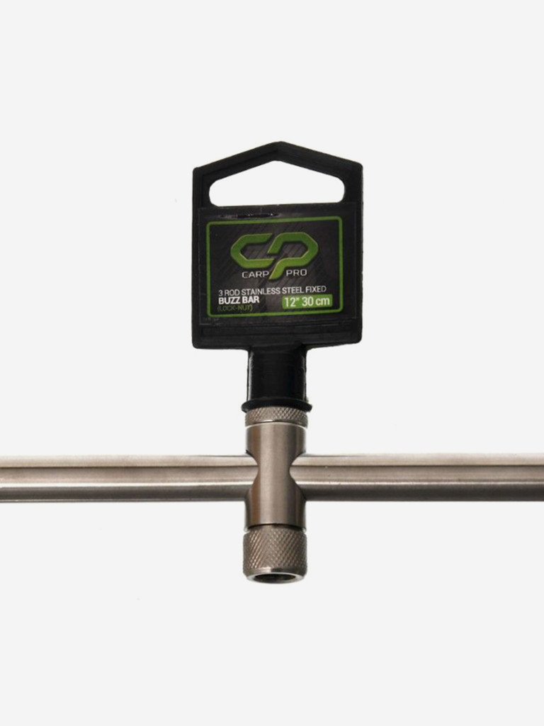 CARP PRO Буз-бар на 3 удилища 30см нерж. сталь с контргайкой