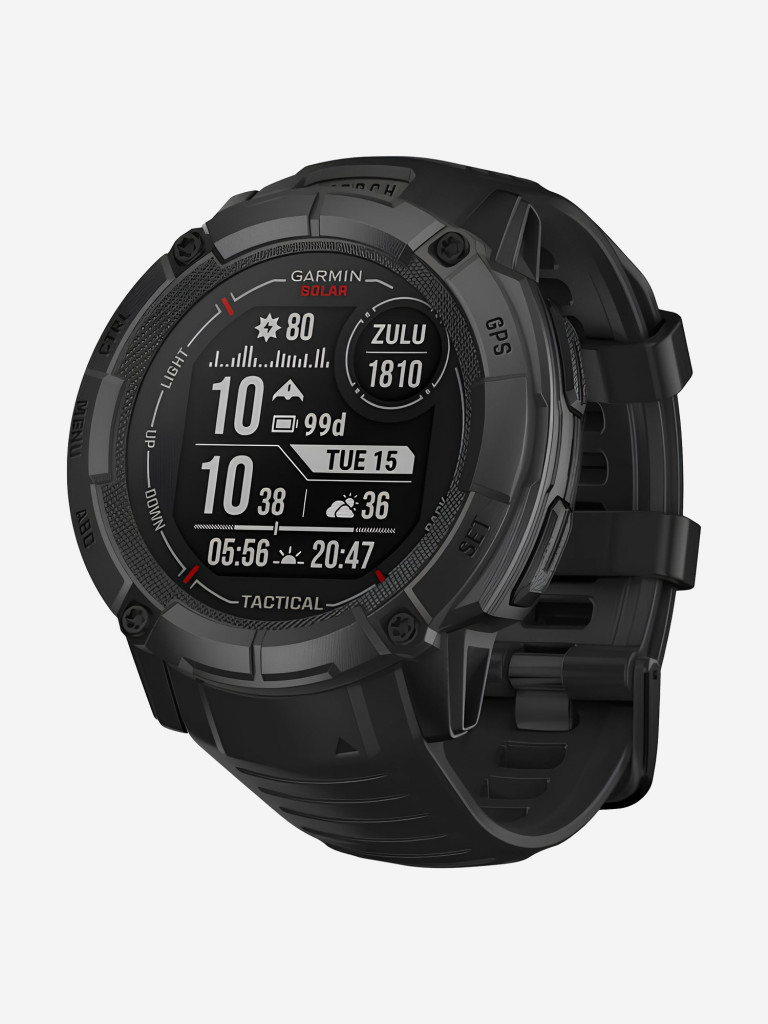 Спортивные часы Garmin Instinct 2X Solar Tactical Edition Black