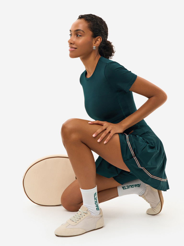 Футболка женская RAQUETA SPORT Bestie, Deep Green
