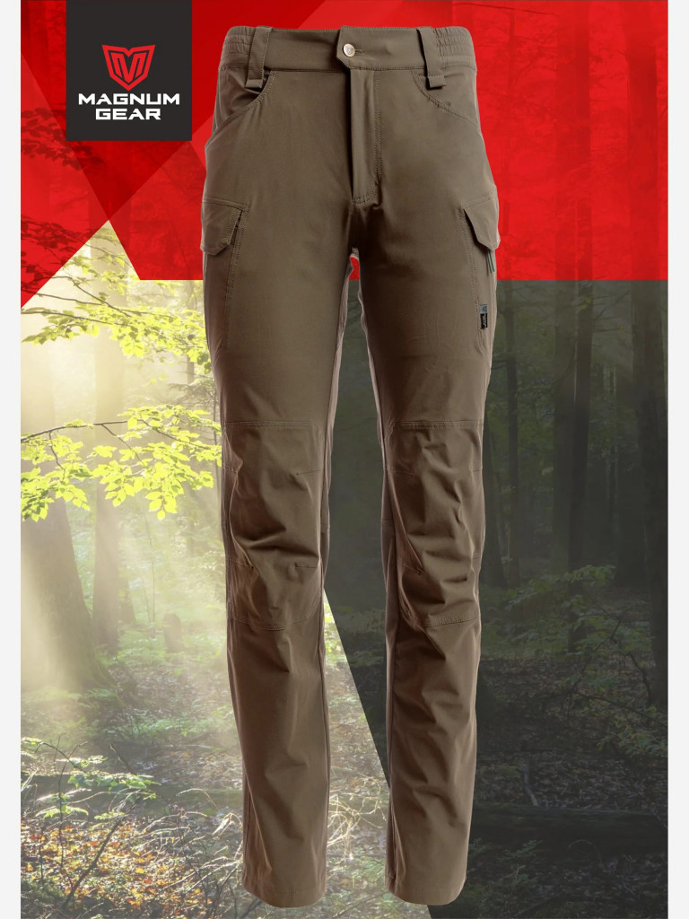 Брюки для охоты и рыбалки MAGNUM GEAR TREK FLEX хаки