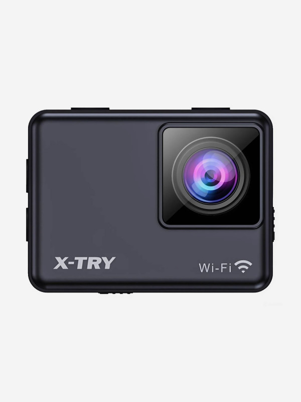 Цифровая камера X-TRY XTC401 REAL 4K/60FPS WDR WiFi AUTOKIT Черный цвет — купить за 10990 руб. со скидкой 10 %, отзывы в интернет-магазине Спортмастер