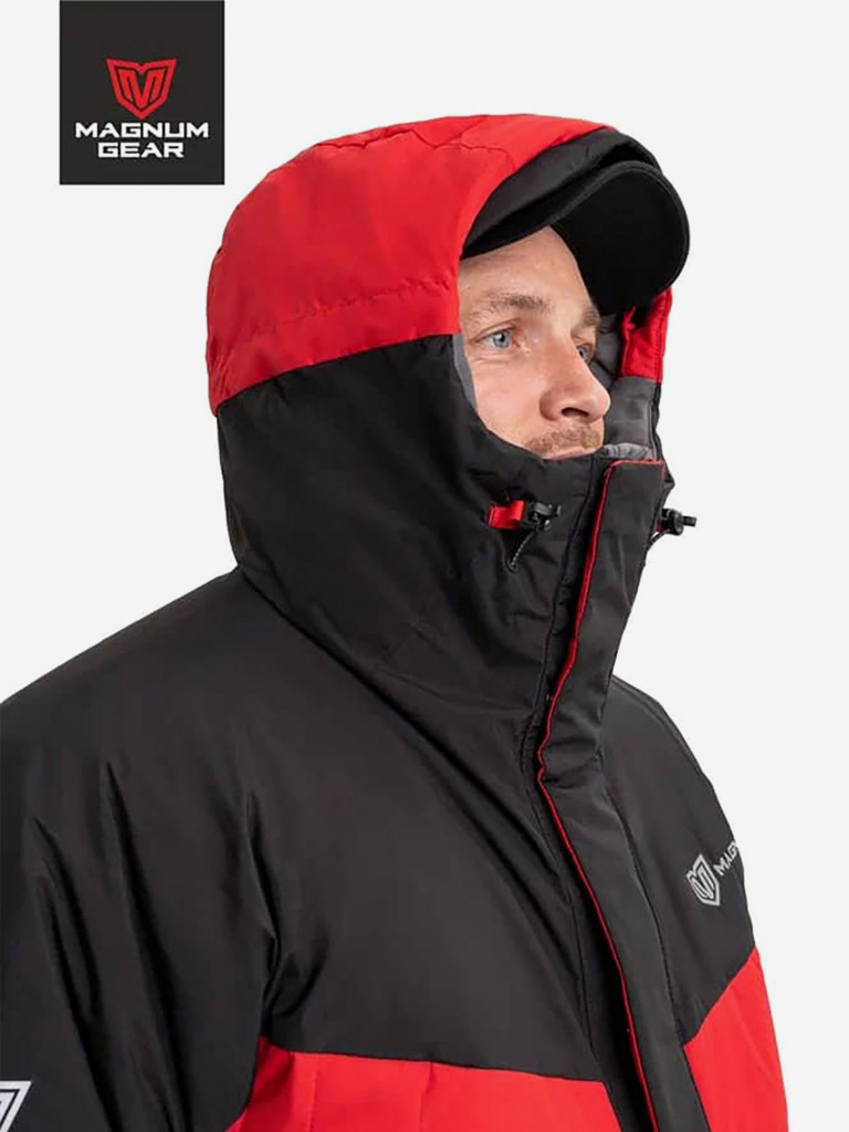 Костюм мужской MAGNUM GEAR ICEBERG PRO -25° С красный/черный