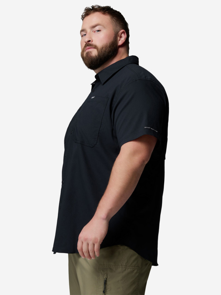 Рубашка с коротким рукавом мужская Columbia Silver Ridge Utility II SS, Plus Size