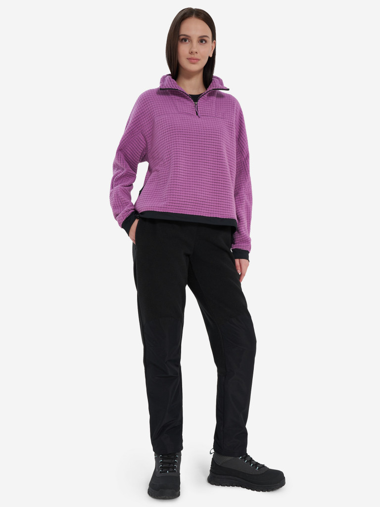 Свитшот женский Mountain Hardwear Summit Grid Big Grid Half Zip