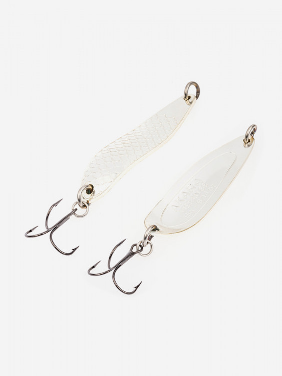 Блесна колеблющаяся Akara Action Series Viskan 80 28 гр. 1 oz. Sil