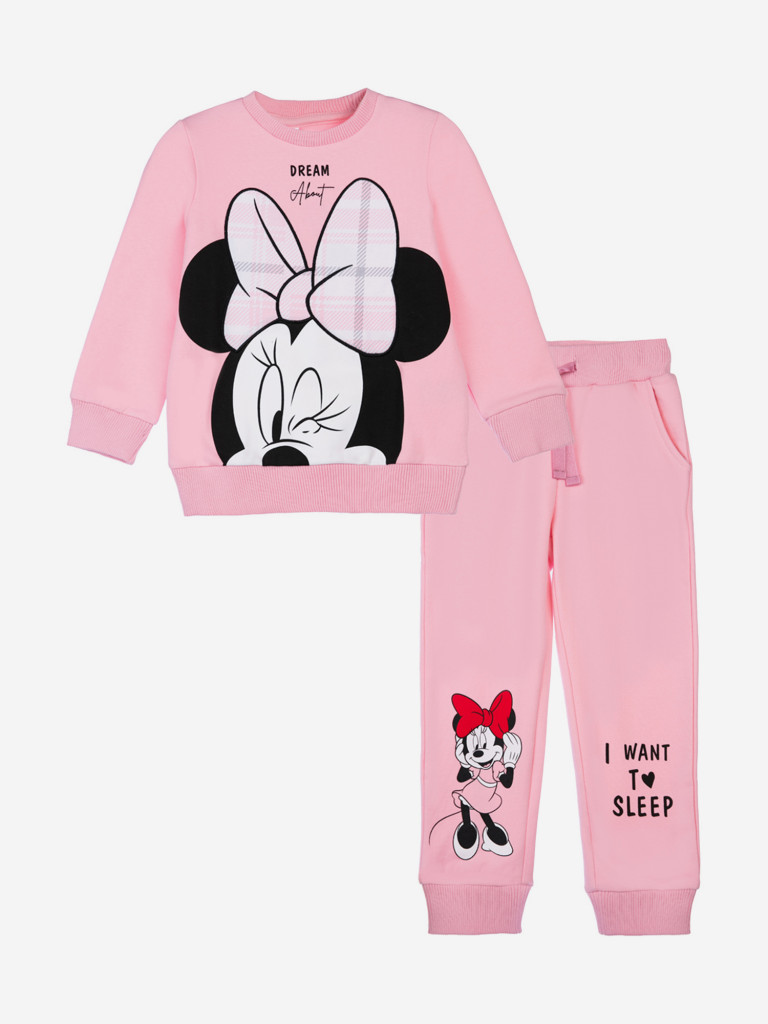 Комплект Playtoday для девочки: толстовка, брюки