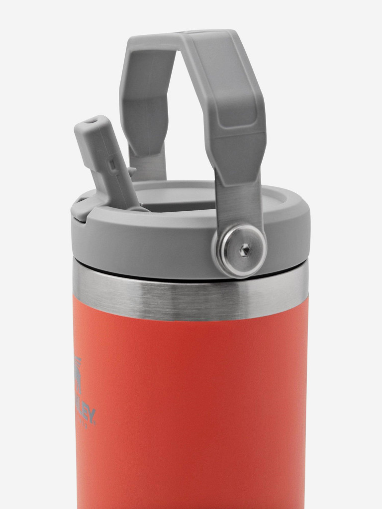Термокружка Stanley IceFlow Flip Straw Tumbler, 890 мл, оранжевая