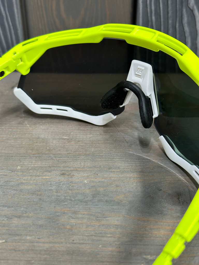 Очки спортивные Scicon AeroShade XL оправа Yellow Fluo линза SCNPP Multimirror Blue + Clear