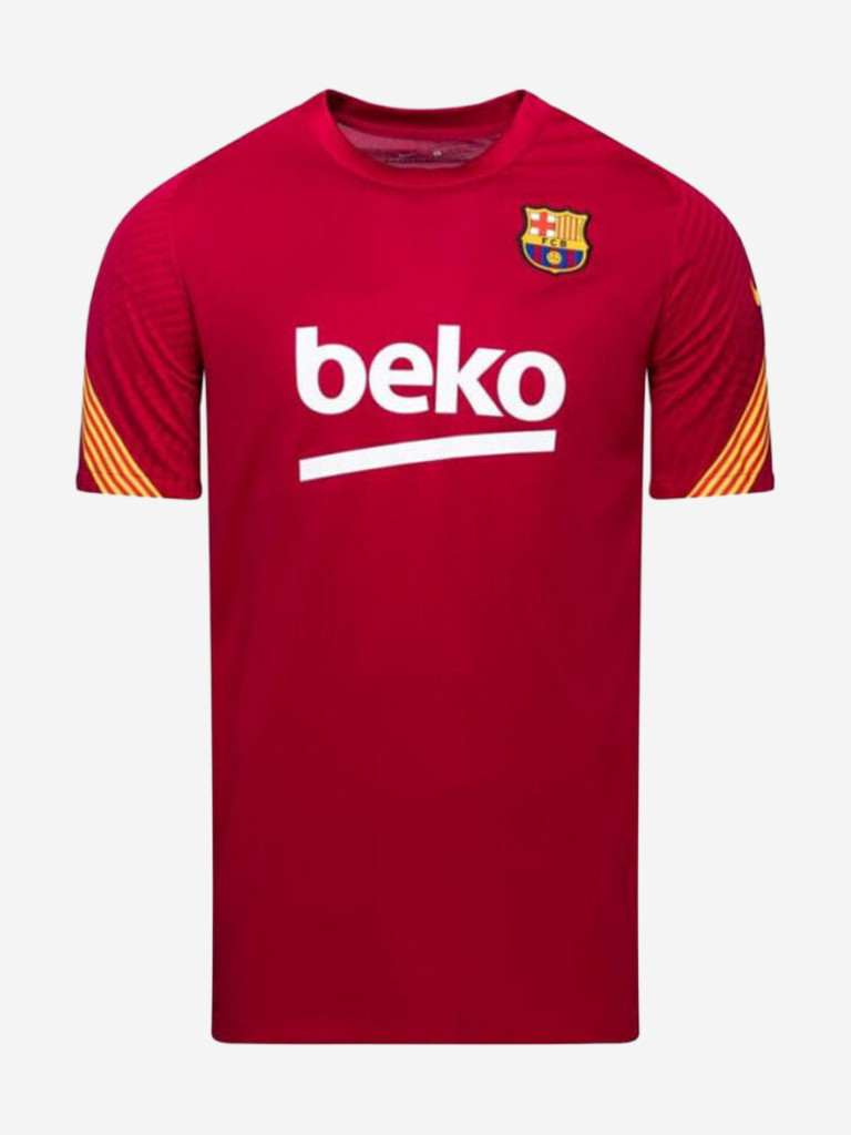 Футболка спортивная мужская Nike Soccer Jerseys Red Moderate Straight Fit
