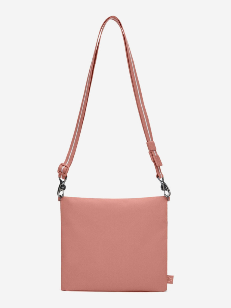 Сумка антивор Pacsafe GO crossbody pouch, розовый, 3,5 л.