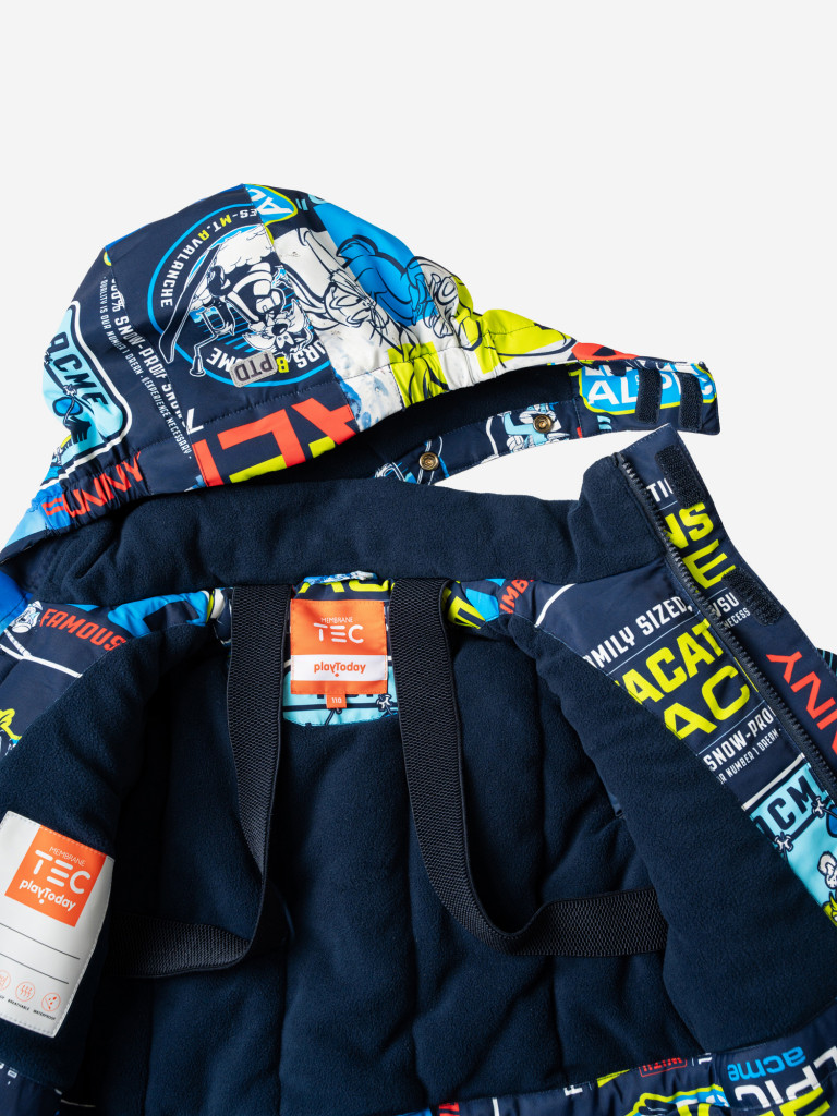 Комплект зимний для мальчиков: куртка, полукомбинезон PlayToday