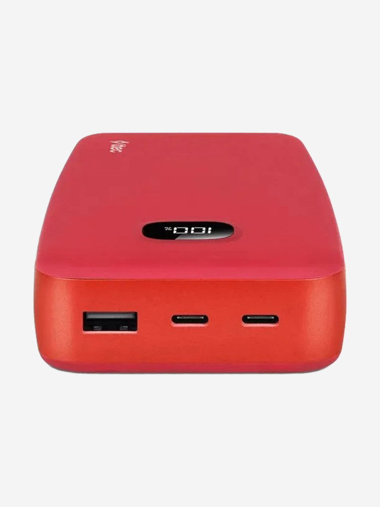 Внешний аккумулятор TTEC ChargeUp Pro LCD 20.000mAh PD 20W Powerbank. Цвет: красный