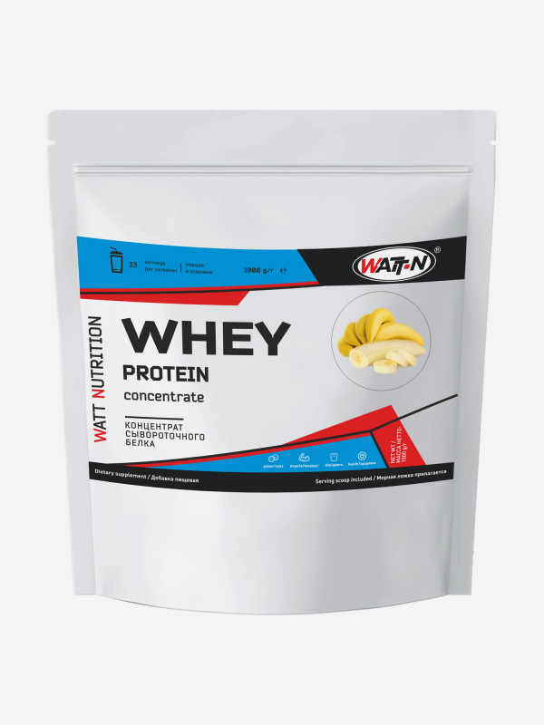 Протеин сывороточный Whey Protein Concentrate 80%, Банан 1000 гр Бежевый цвет — купить за 1999 руб. со скидкой 23 %, отзывы в интернет-магазине Спортмастер