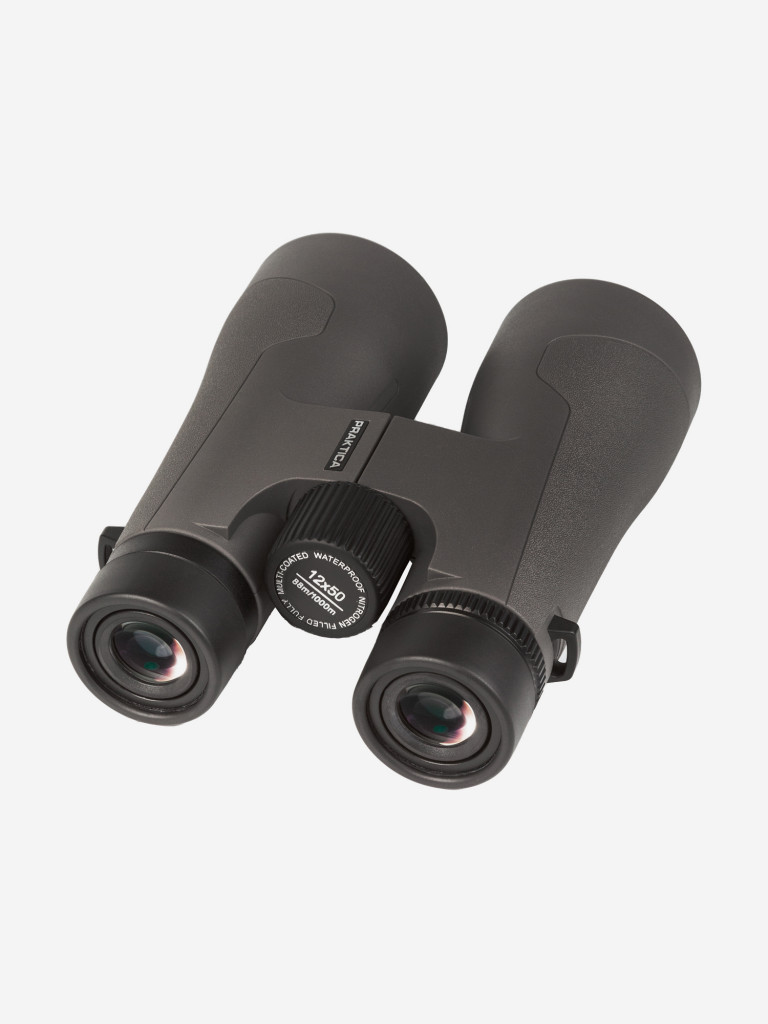 Бинокль Praktica Pioneer R 12x50, водозащищенный, серый