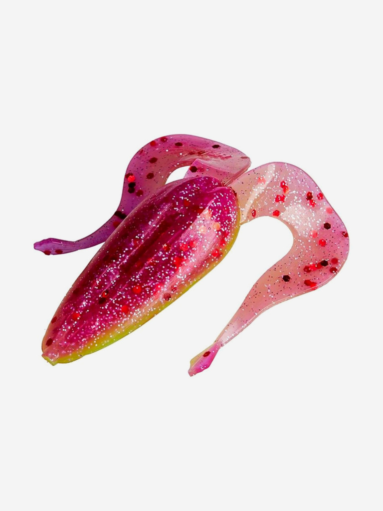 Мягкая приманка лягушка Helios Frog, 2,56" / 6,5 см, Fio & Acid lemon, 20 штук (HS-21-027-N-20)