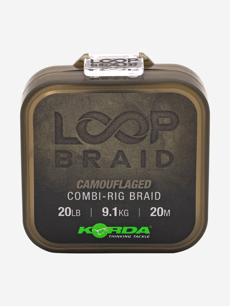 Поводковый материал KORDA Loop Braid 20lb