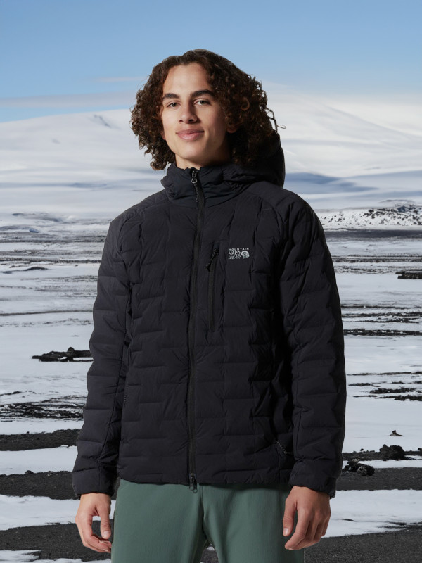 Пуховик мужской Mountain Hardwear Stretchdown арт. 2104491 черный цвет — купить за 24999 руб. со скидкой 22 %, отзывы в интернет-магазине Спортмастер