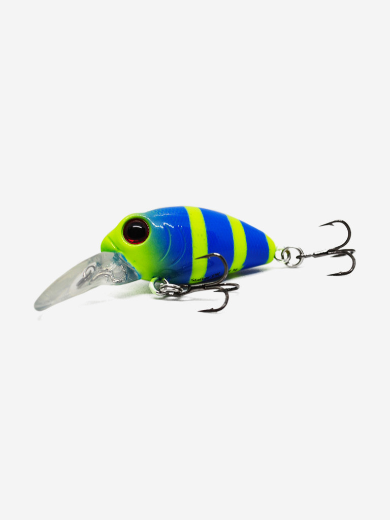 Воблер Mottomo Stalker DR 32F 3g Blue Chartreuse