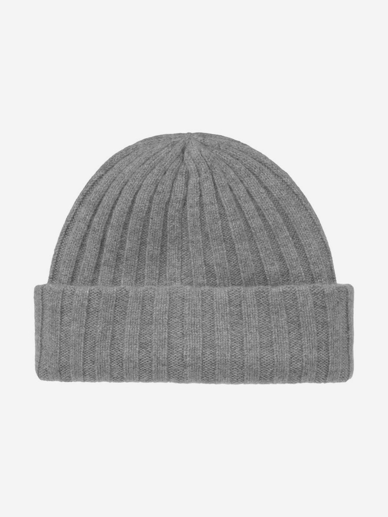 Шапка с отворотом STETSON 8539201 SURTH CASHMERE (серый)