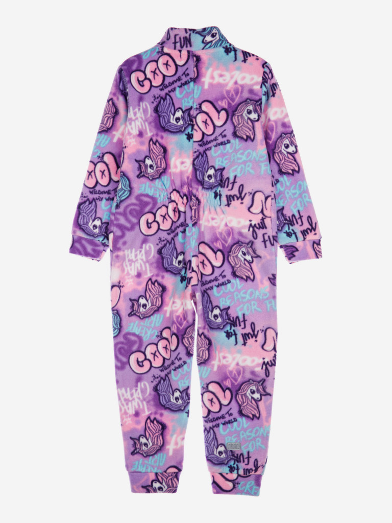 Комбинезон флисовый для девочек PlayToday