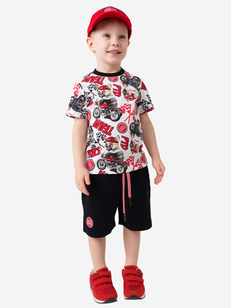 Комплект для мальчиков: футболка, шорты PlayToday