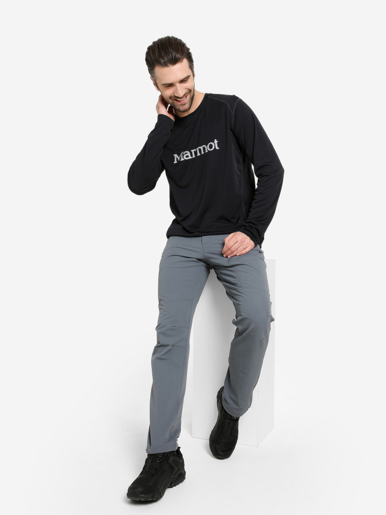 Лонгслив мужской Marmot Windridge with Graphic
