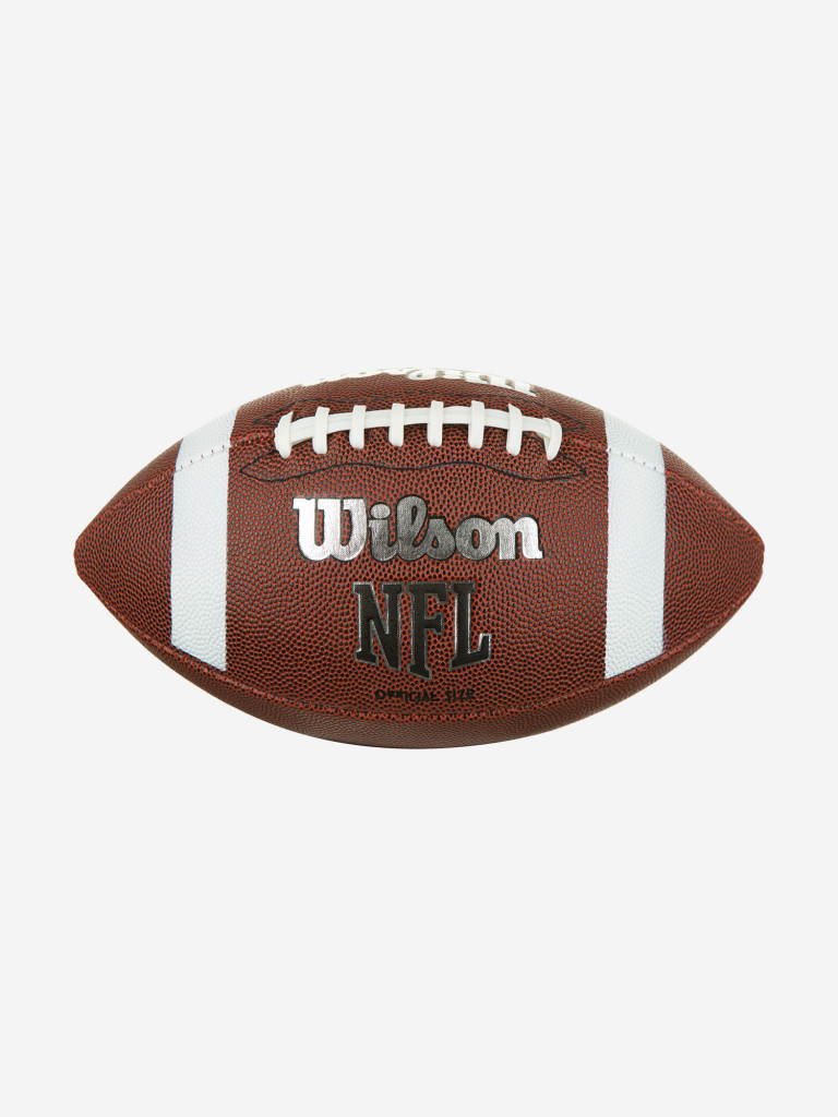 Мяч для американского футбола Wilson NFL OFFICAL — купить за 979 рублей в  интернет-магазине Спортмастер