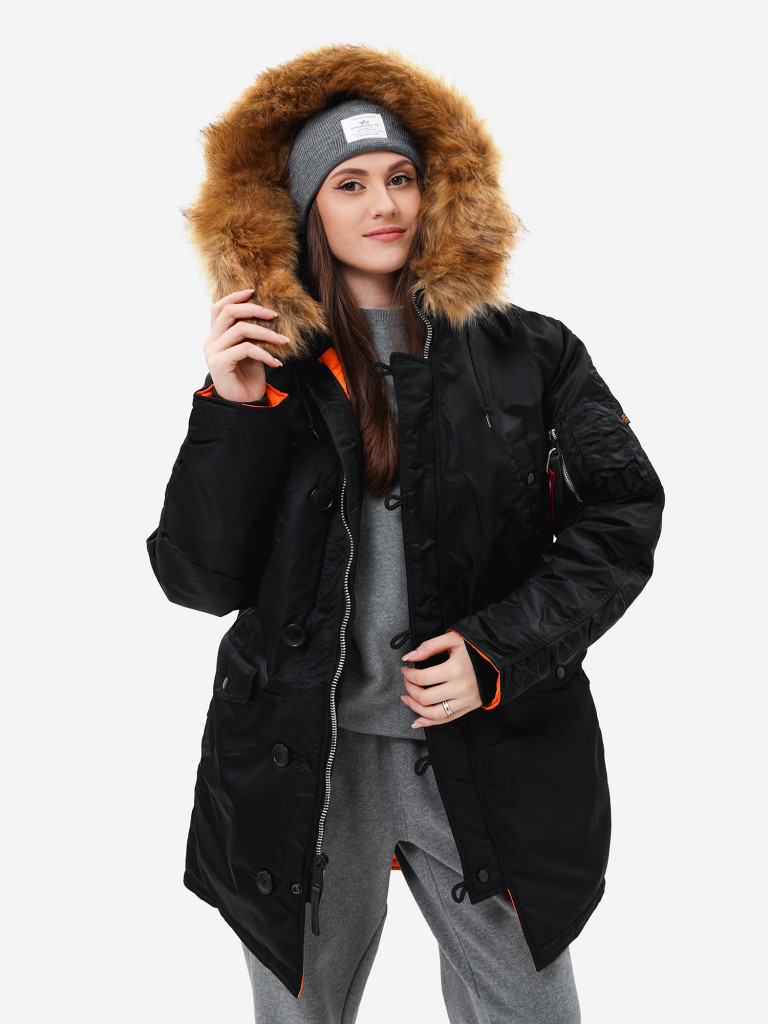 Парка зимняя женская N-3B W Alpha Industries
