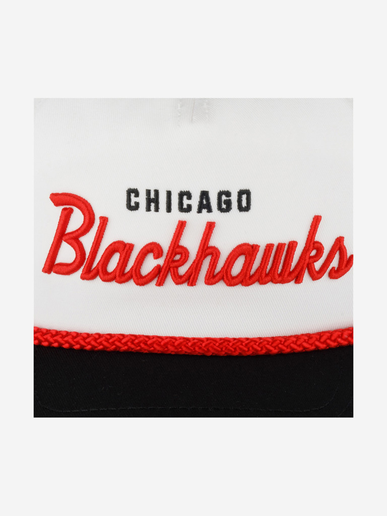 Бейсболка AMERICAN NEEDLE 23008A-CBH Chicago Blackhawks Roscoe NHL (белый)