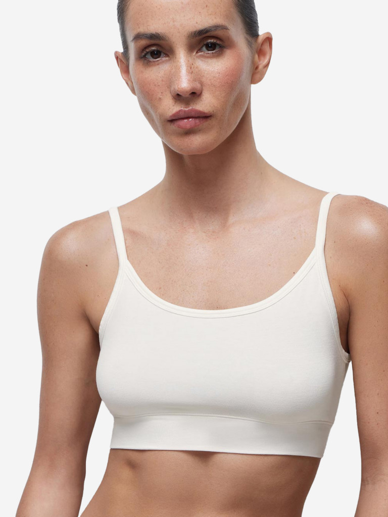 Топ на на тонких бретелях из бамбука belle you