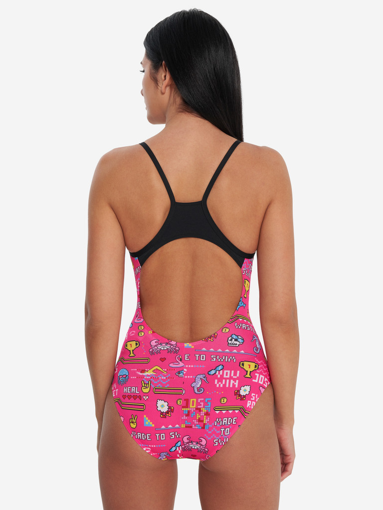 Купальник слитный женский Joss x Swim Rocket