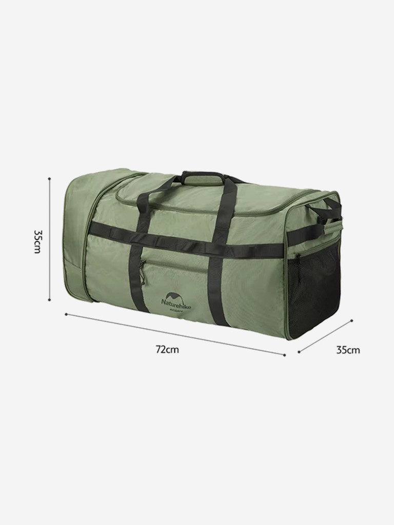 Дорожная сумка Naturehike XS03, 88L, зеленая