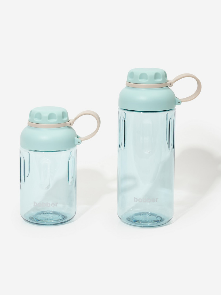 Бутылка тритановая Tritan Bottle для холодных напитков, с ситечком, 890 мл, голубой