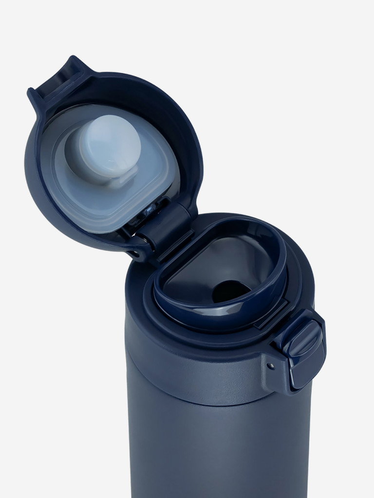 Термокружка вакуумная Арктика, 420 мл, со съемным ситечком, синяя